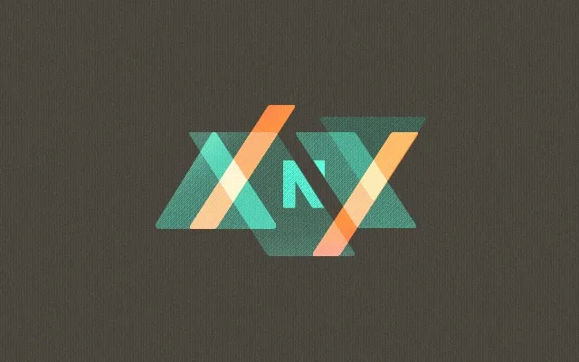The XNY logo, overlapping translucent letters in teal and orange on a dark background